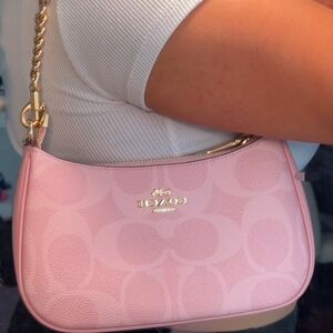 Coach Powder Pink Teri Shoulder Bag